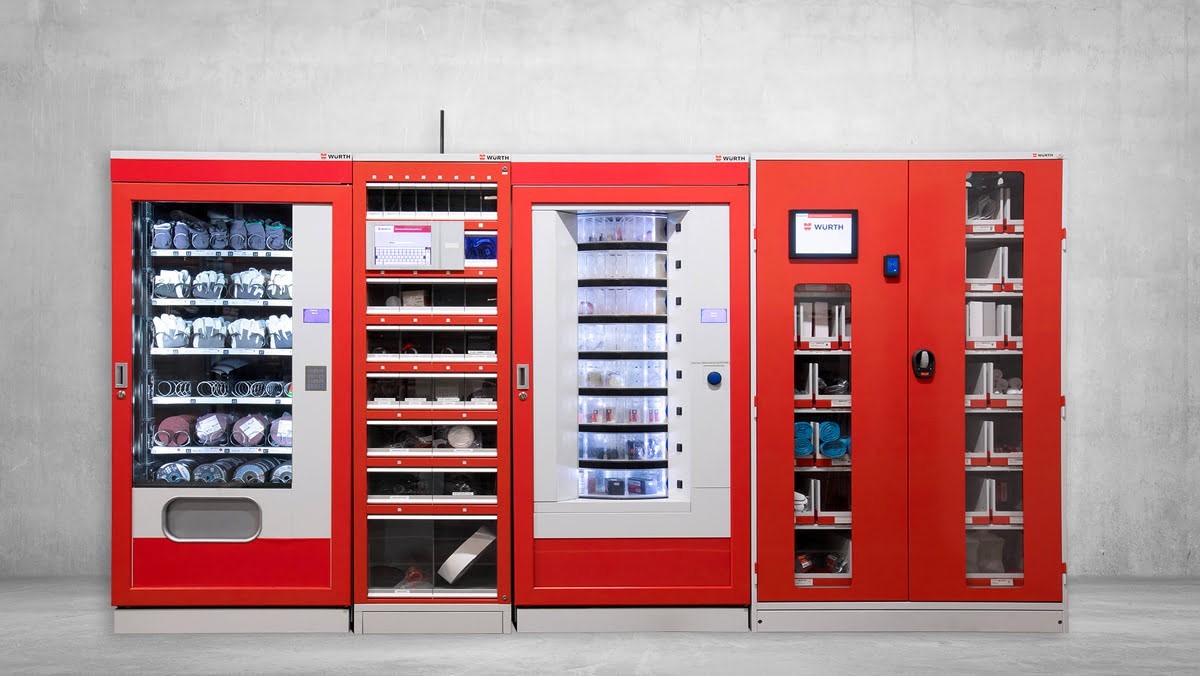 Simplify inventory control and reduce downtime with Wurth Industry Vietnam's ORSY® automated vending solutions, providing easy access to essential tools and components.