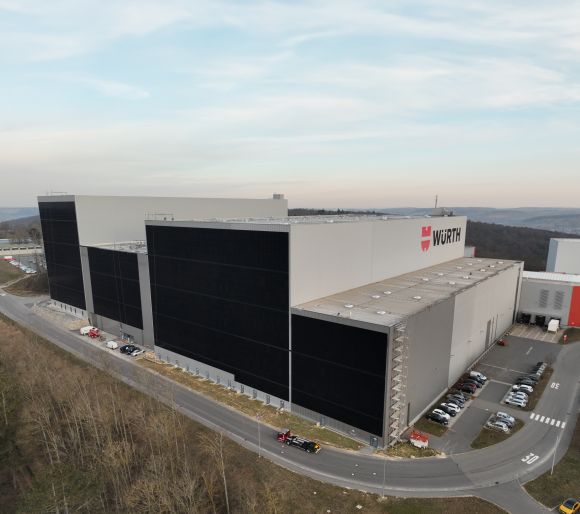 High bay warehouse of Würth Industrie Service_Würth_Industry_Thailand