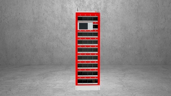 ORSY®mat FP_Flap based vending machine_Würth Industry Thailand