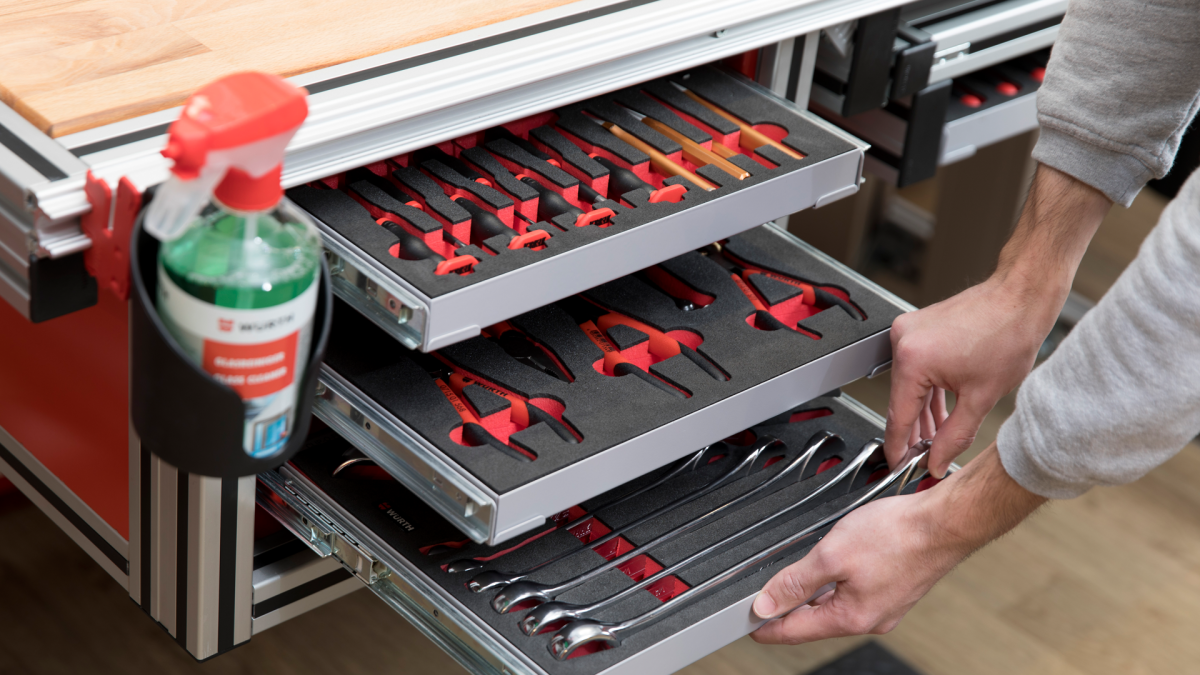 OPT-I-STORE®_Hard foam inserts_Würth Industry Thailand