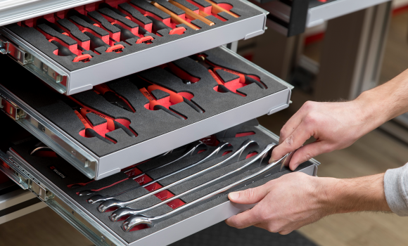 OPT-I-STORE®_Rigid foam inserts_Würth_Industry_Thailand
